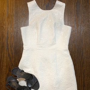 H&M White/silver cocktail dress (summer wedding?)